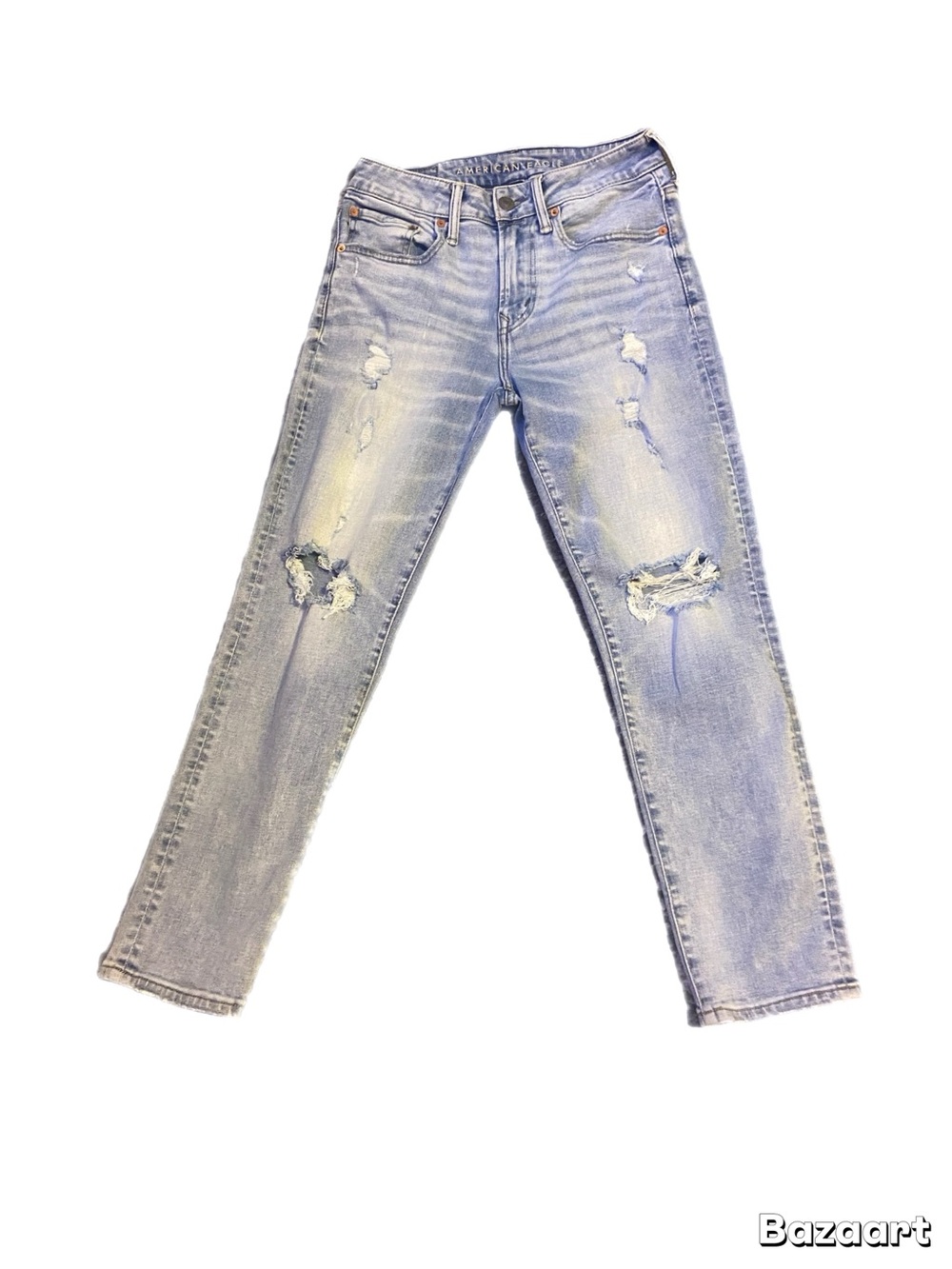 American Eagle Outfitters Light Blue Washed Jeans